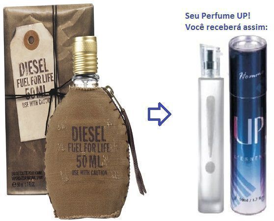 Perfume Masculino 50ml - UP! 37 - Diesel Fuel For